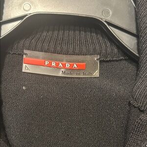 Prada Classic Black Knitwear